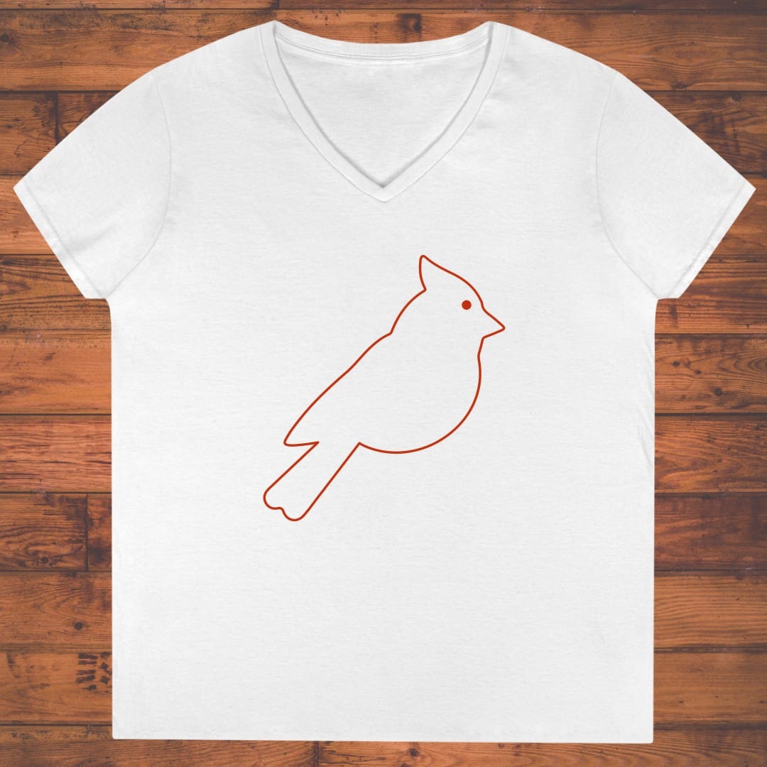 Quiet Watcher Ladies' V-Neck