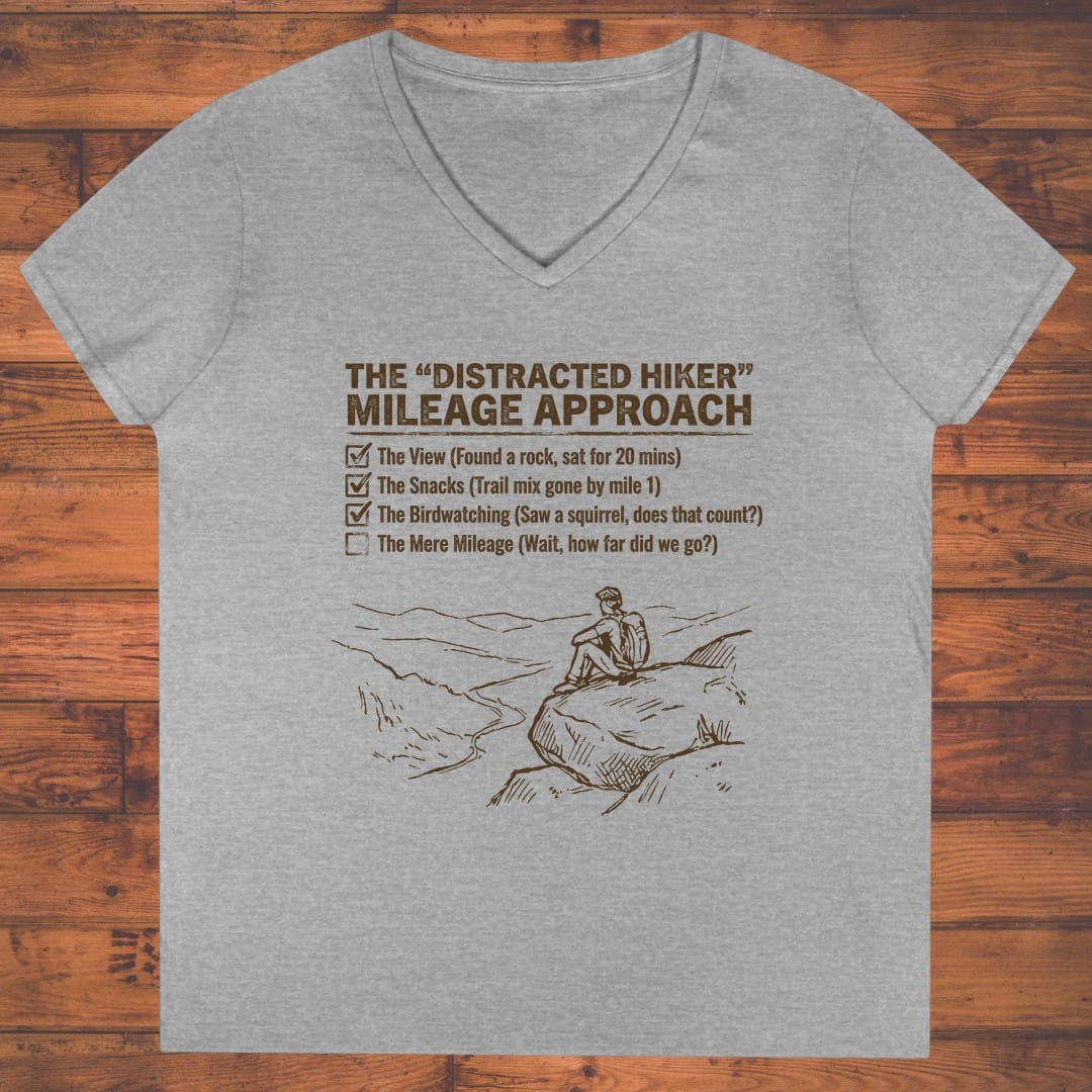 Miles Can Wait Ladies' V-Neck