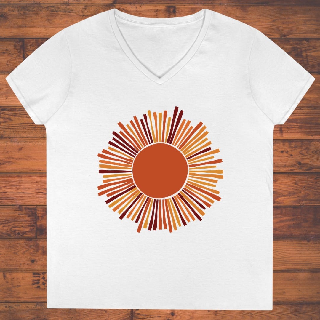 Amber Halo Ladies' V-Neck