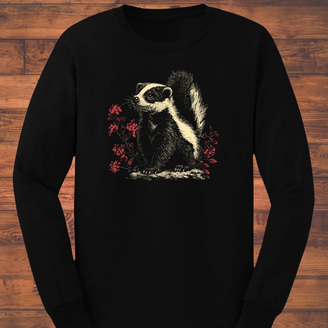 Crimson Standoff Long Sleeve T-Shirt