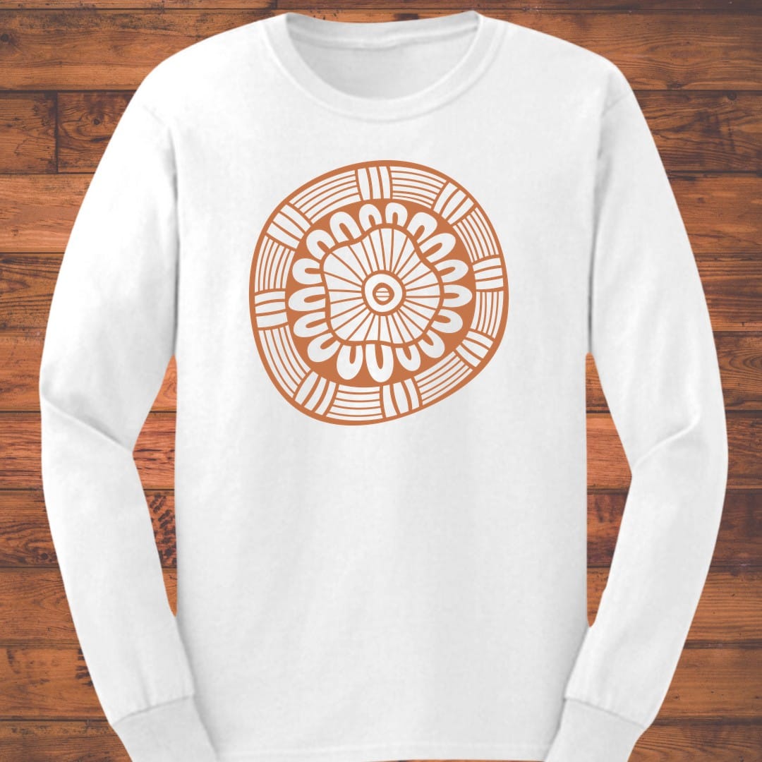 Earth Mandala Long Sleeve T-Shirt