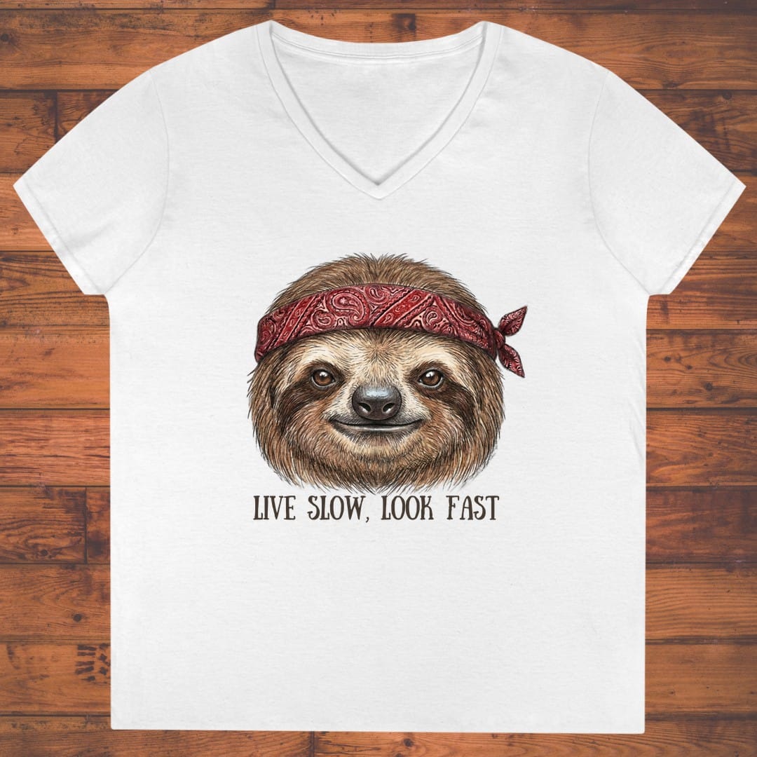 Slow Rebel Ladies' V-Neck