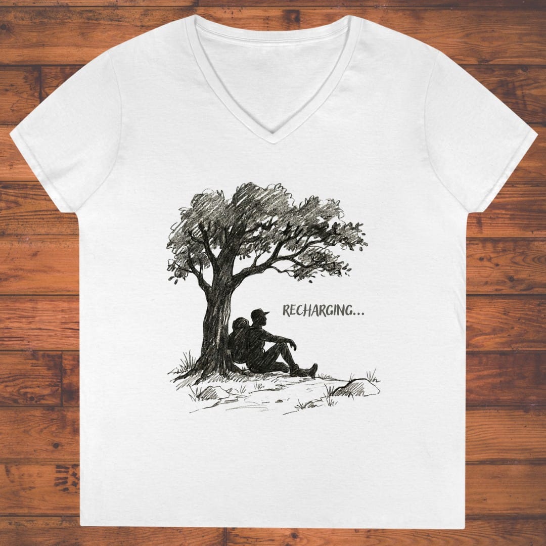 Quiet Recharge Ladies' V-Neck
