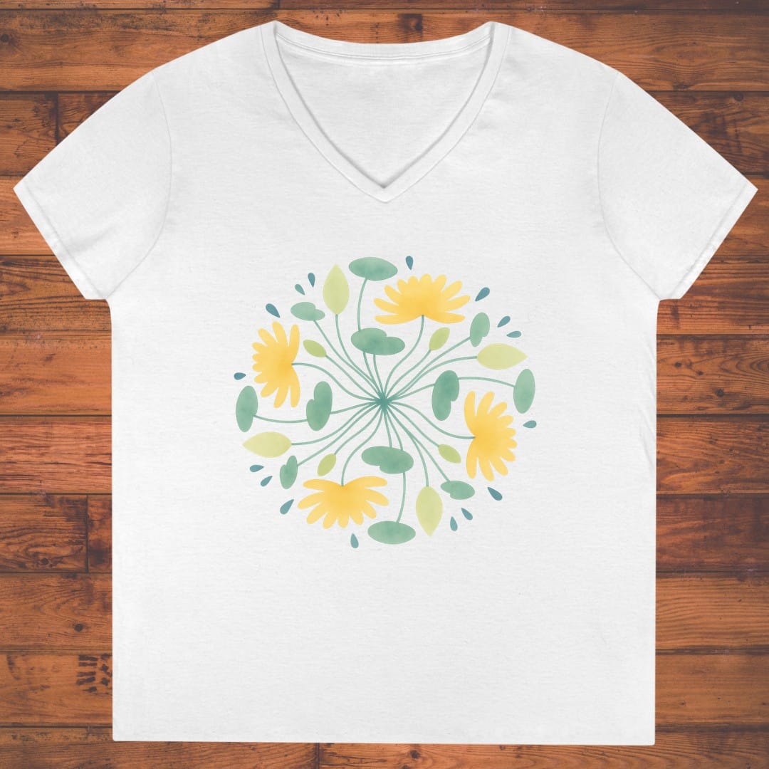 Golden Tangle Ladies' V-Neck