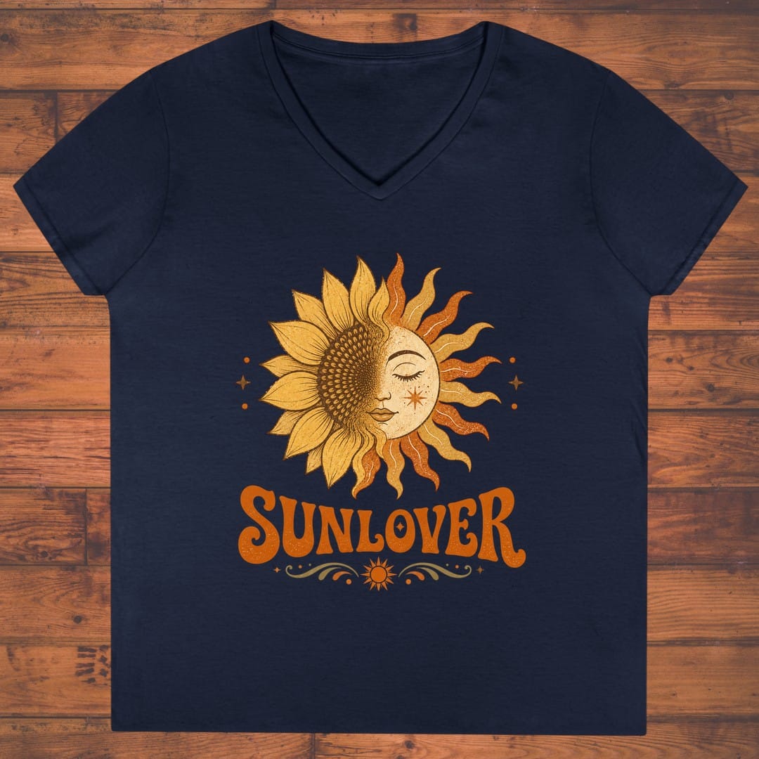 Amber Sol Ladies' V-Neck