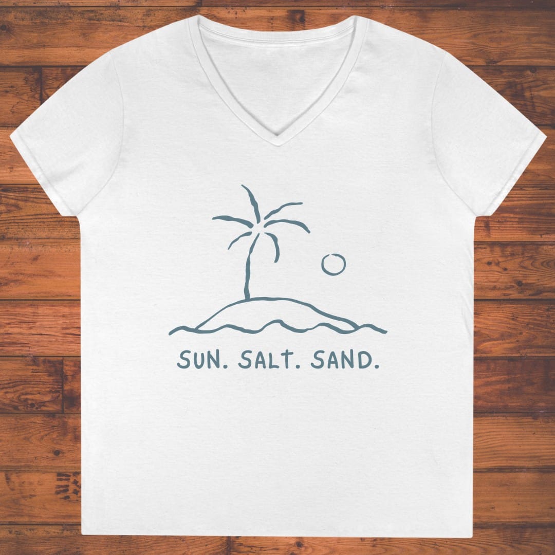 Coastal Calm Ladies' V-Neck