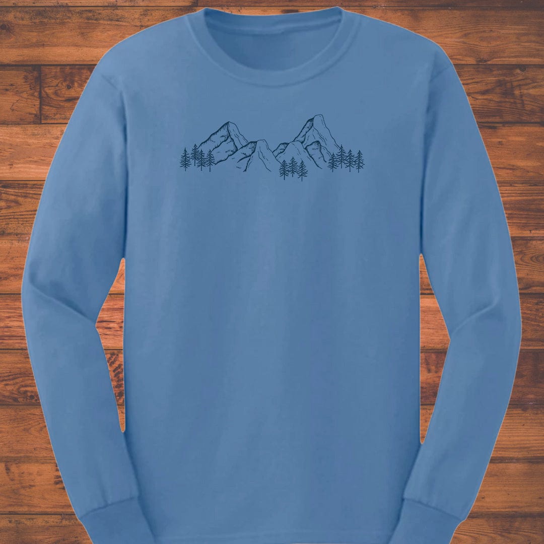 Mountain Matrix Long Sleeve T-Shirt