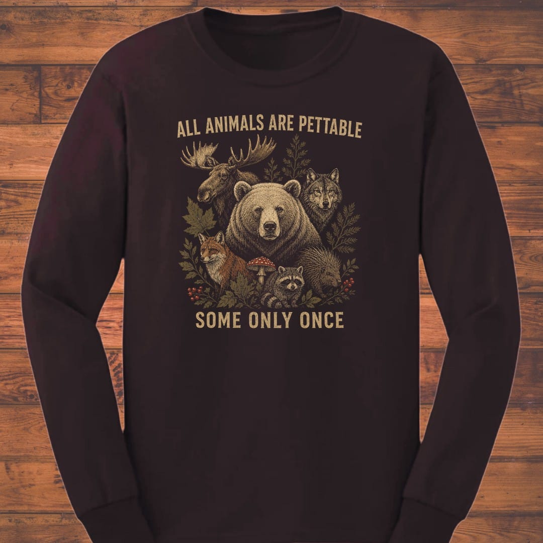 Pettable Once Long Sleeve T-Shirt