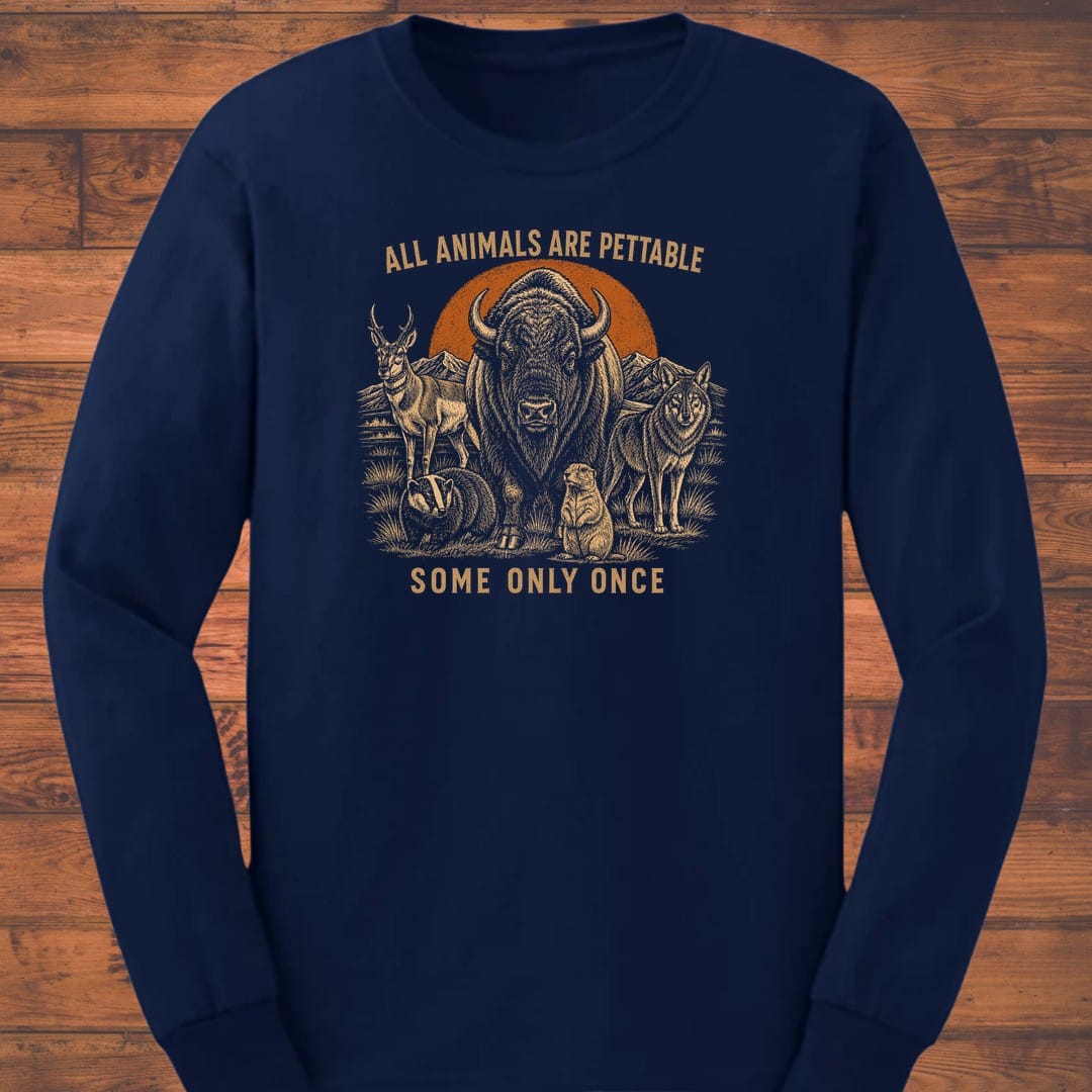 Hands Off Long Sleeve T-Shirt