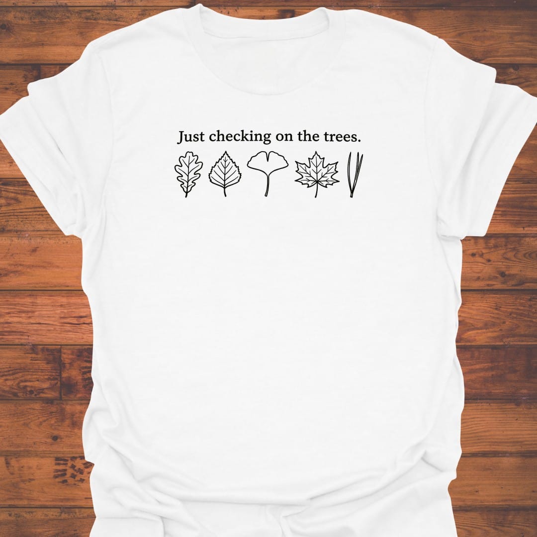 Tree Checking T-Shirt