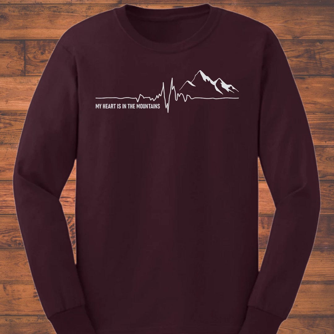 Heartline mountain Long Sleeve T-Shirt