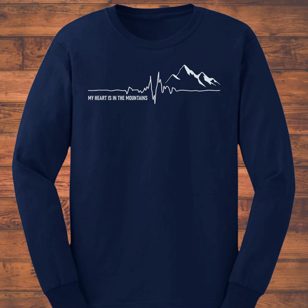 Heartline mountain Long Sleeve T-Shirt