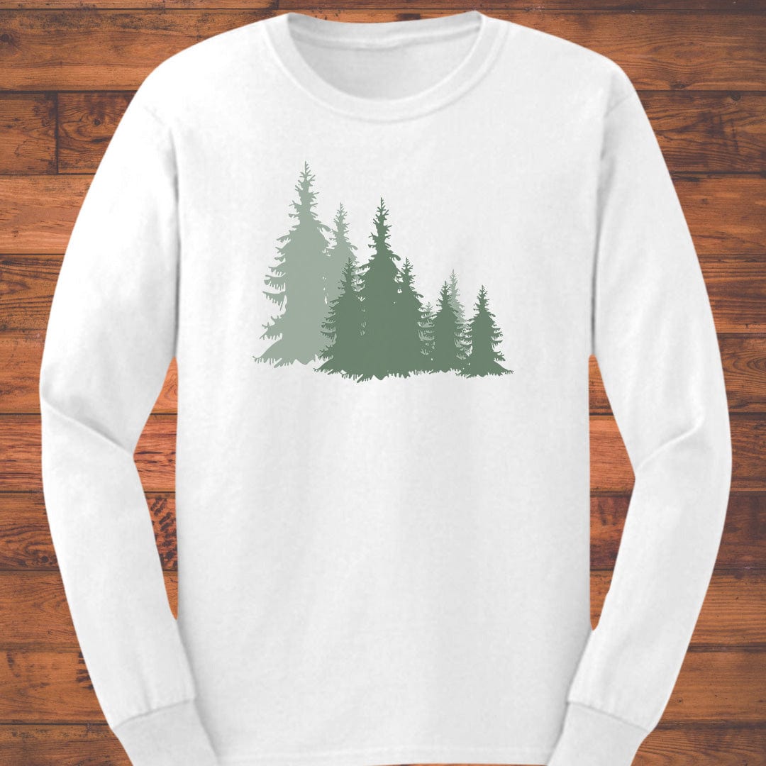 Evergreen Whisper Long Sleeve T-Shirt