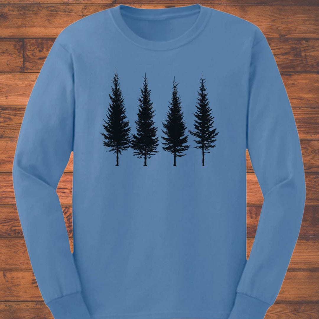 Four Skinny Spruce Long Sleeve T-Shirt