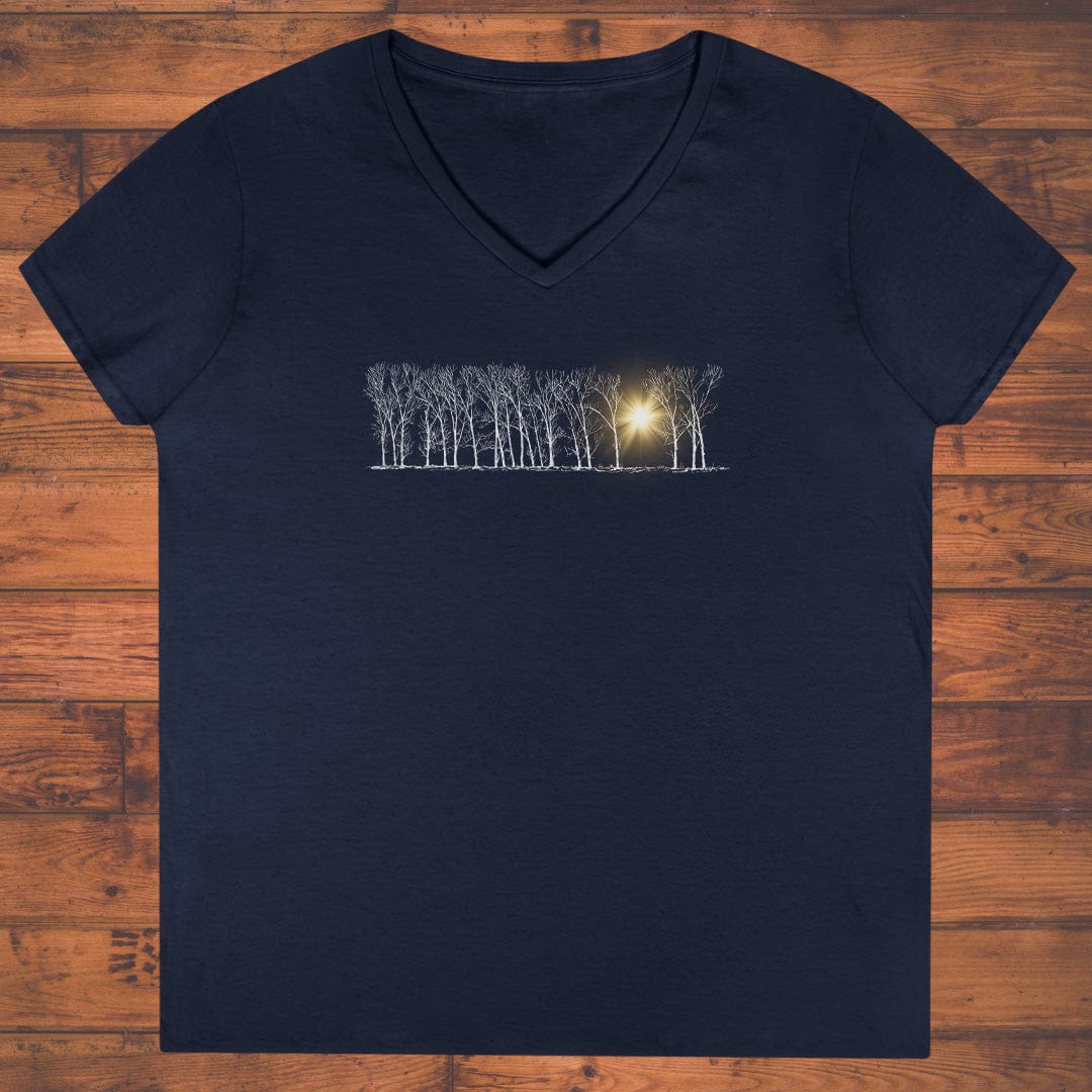 Luminous Grove Ladies' V-Neck