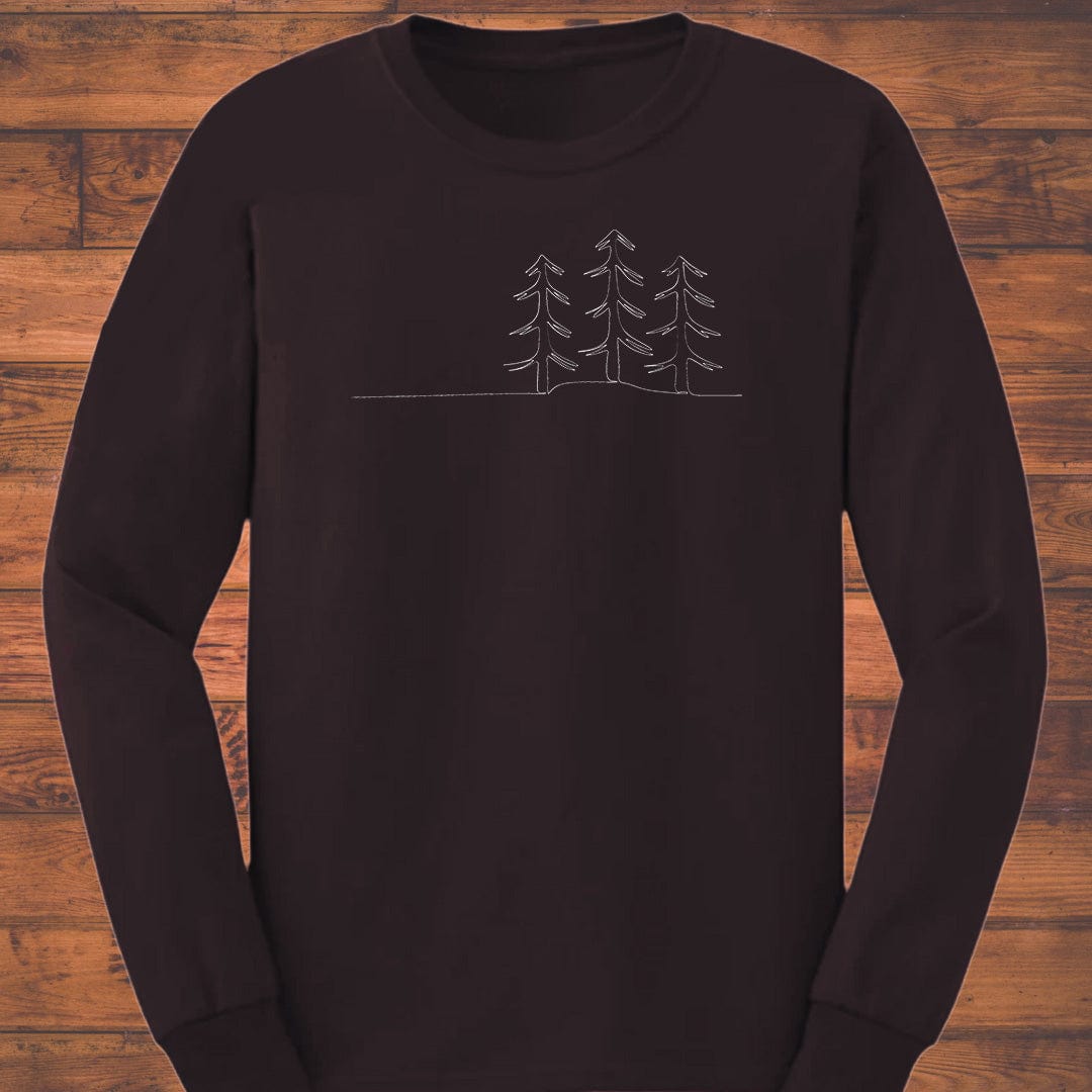 Whispering Pines Trio Long Sleeve T-Shirt