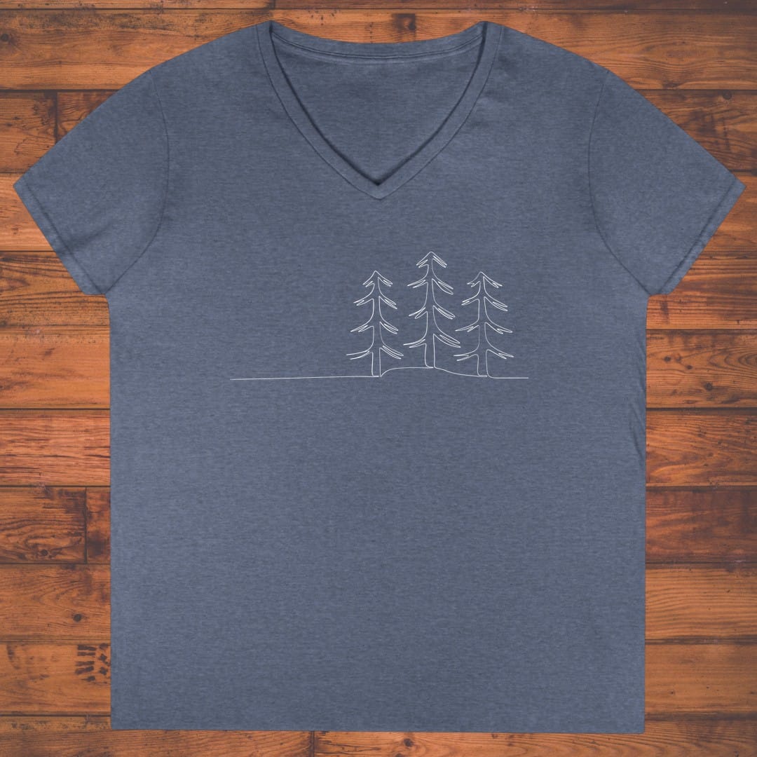 Whispering Pines Trio Ladies' V-Neck