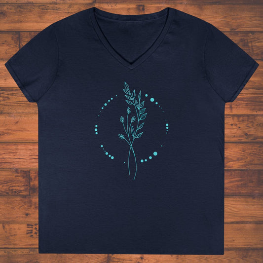 Lunar Flora Ladies' V-Neck
