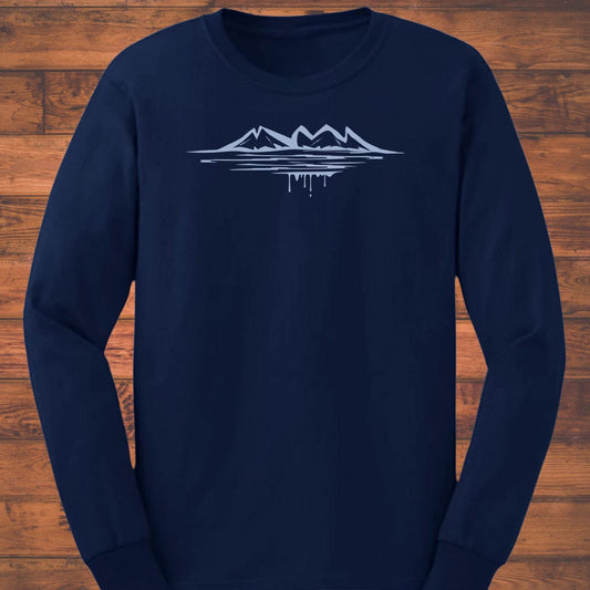 Silent Summit Reflections Long Sleeve T-Shirt