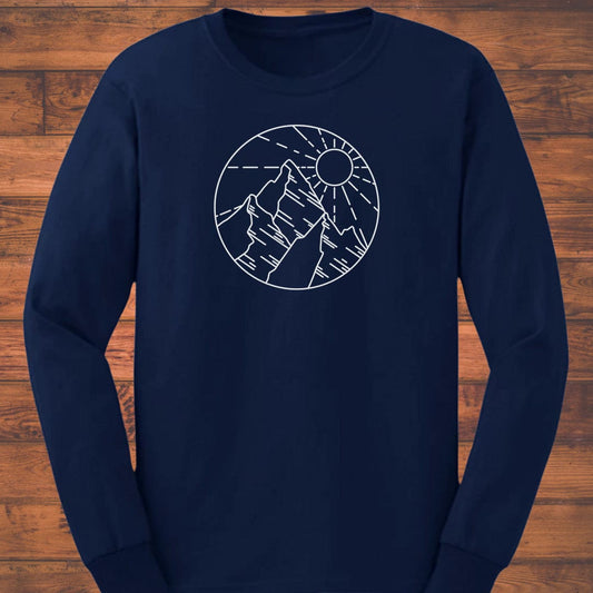 Celestial Peaks Long Sleeve T-Shirt