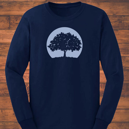 Meditation Tree Long Sleeve T-Shirt