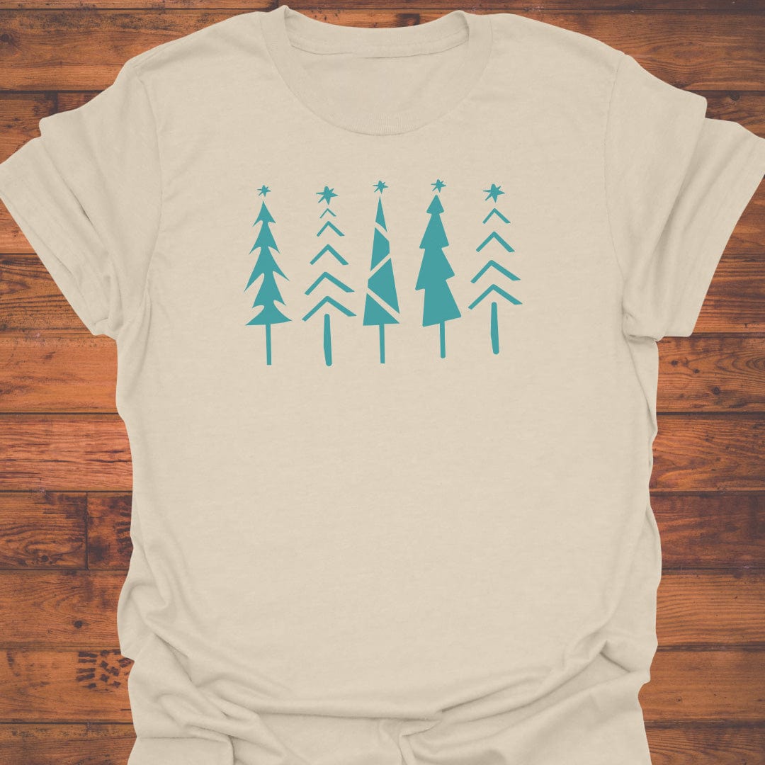 Starry Pine Silhouette T-Shirt