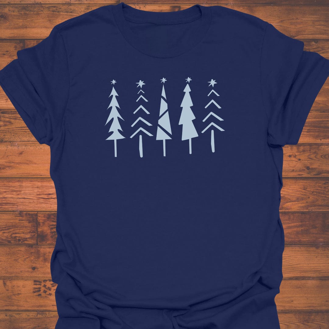 Starry Pine Silhouette T-Shirt