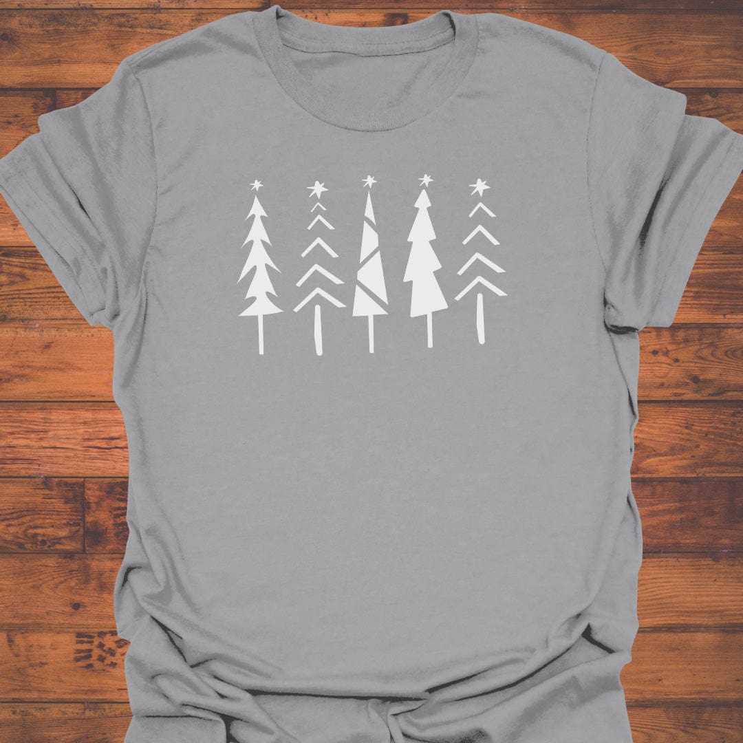Starry Pine Silhouette T-Shirt