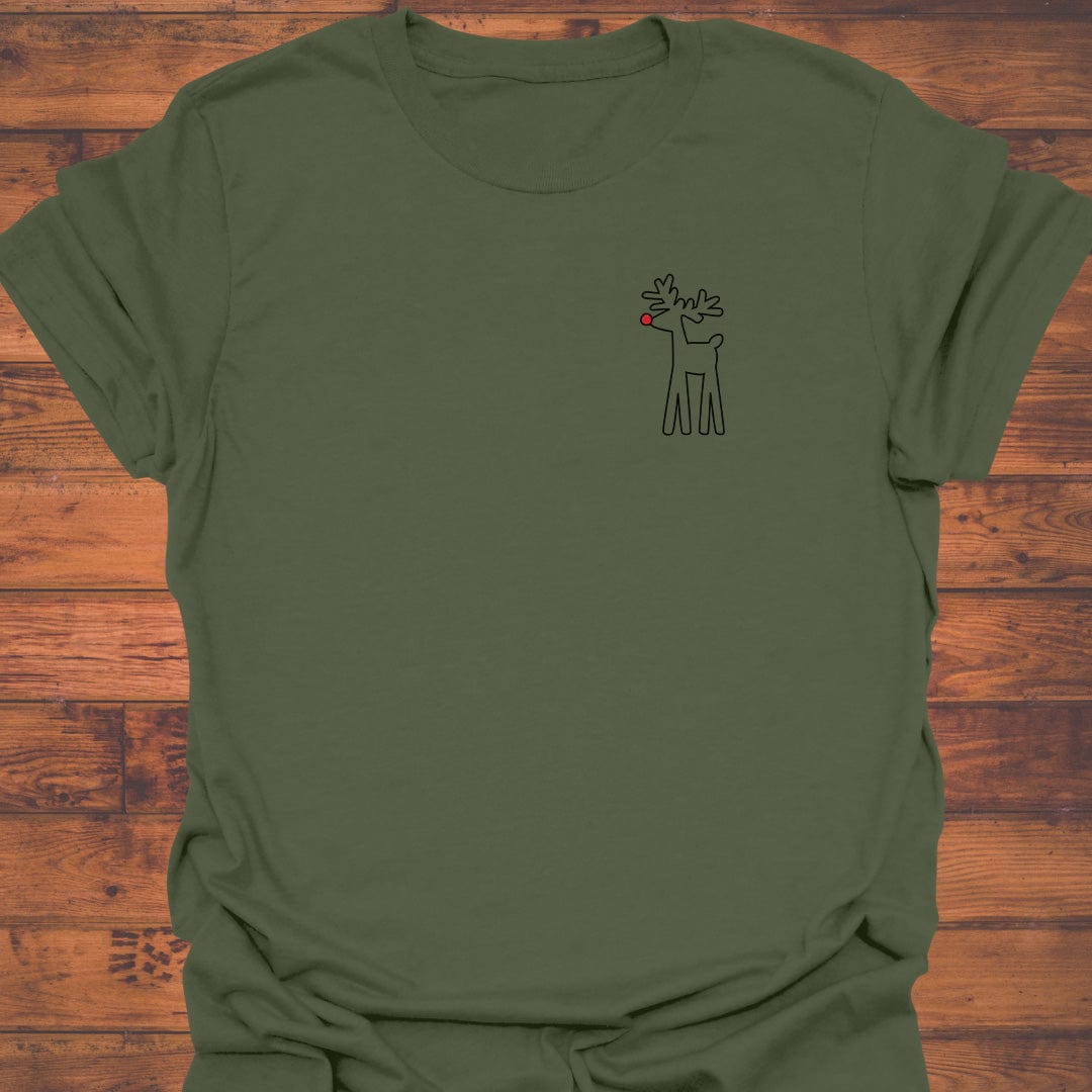 Red Rudolph Dot T-Shirt