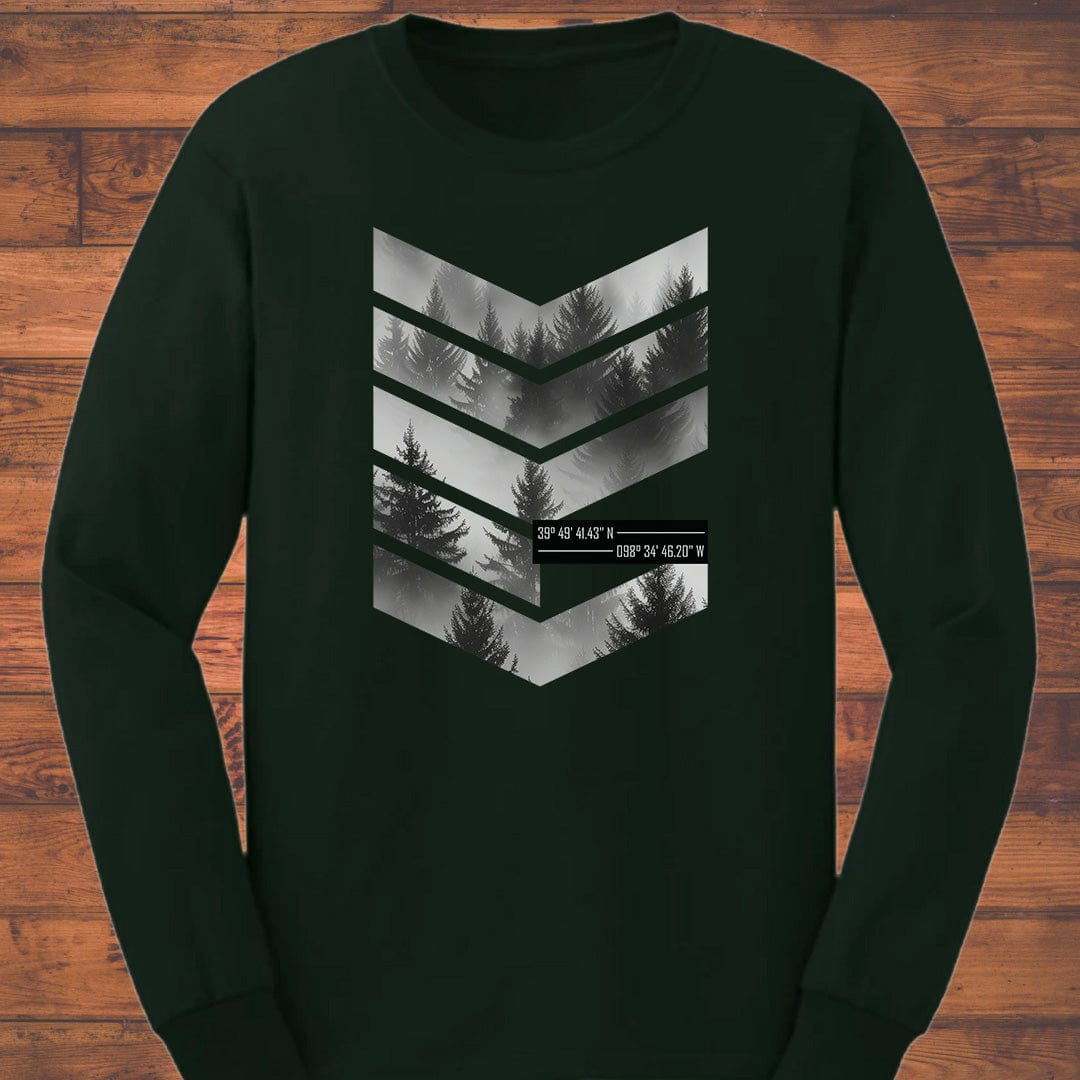 Misty Center Long Sleeve T-Shirt