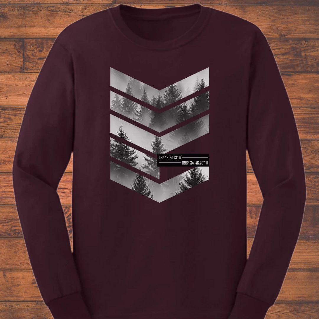 Misty Center Long Sleeve T-Shirt
