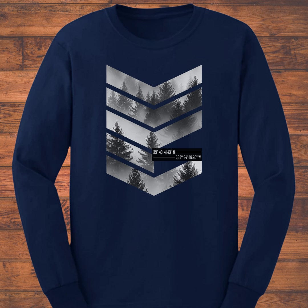 Misty Center Long Sleeve T-Shirt