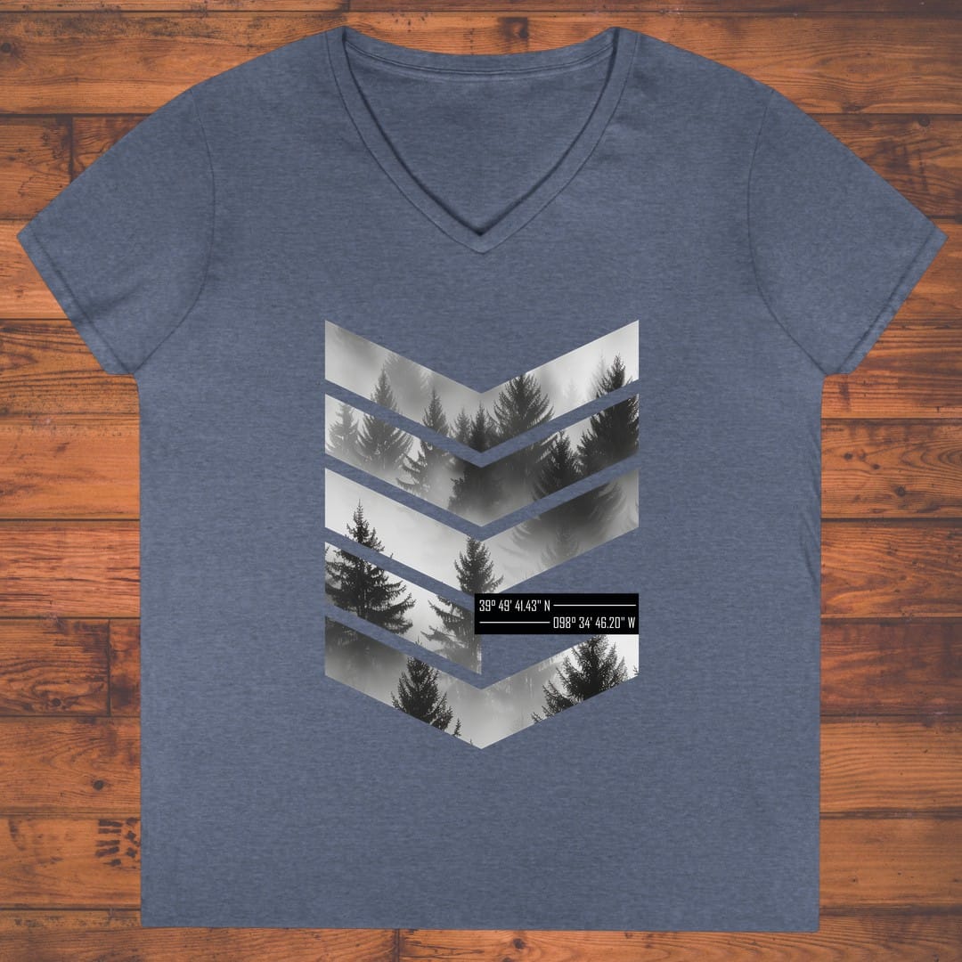 Misty Center Ladies' V-Neck