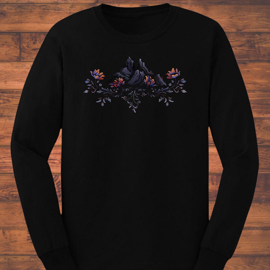 Floral Peaks Long Sleeve T-Shirt