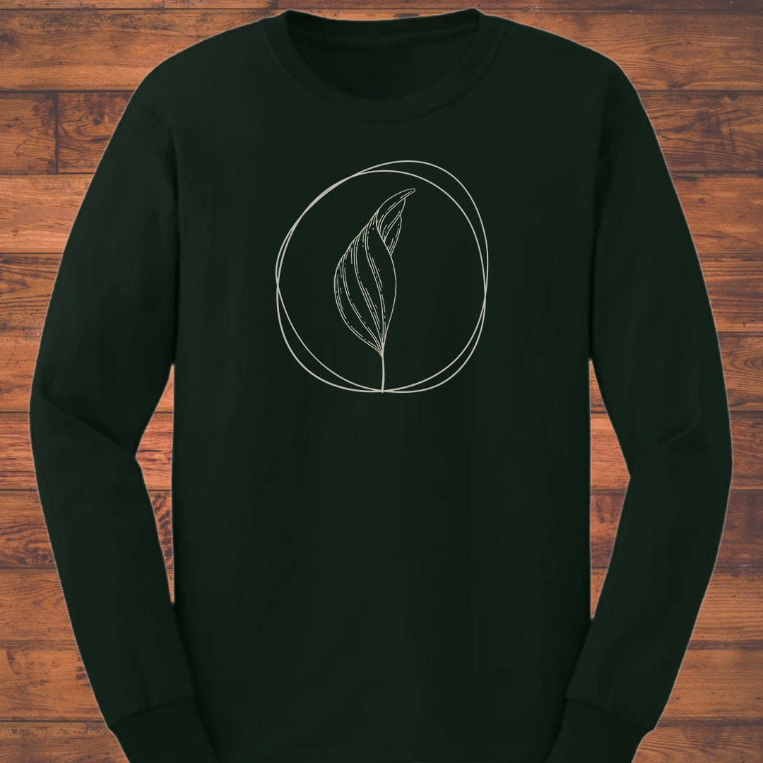 Verdant Whisper Long Sleeve T-Shirt