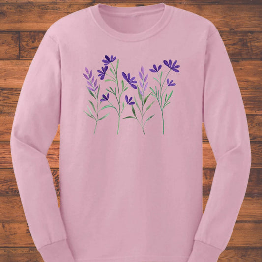 Wild Petals Long Sleeve T-Shirt