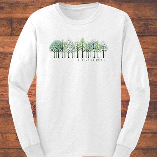 Verdant Dawn Long Sleeve T-Shirt