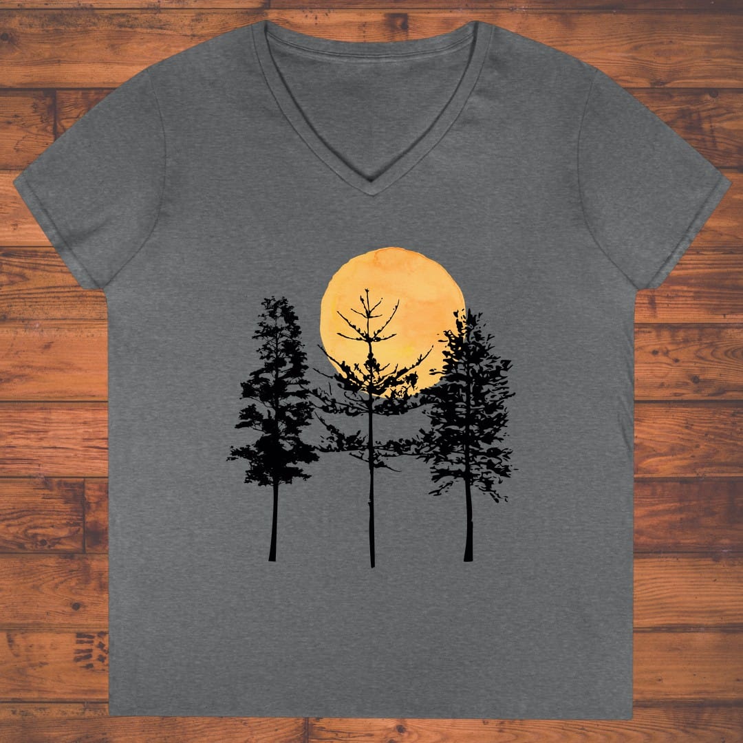 Midnight Solace Ladies' V-Neck