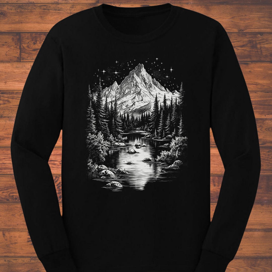 Starry Peaks Long Sleeve T-Shirt