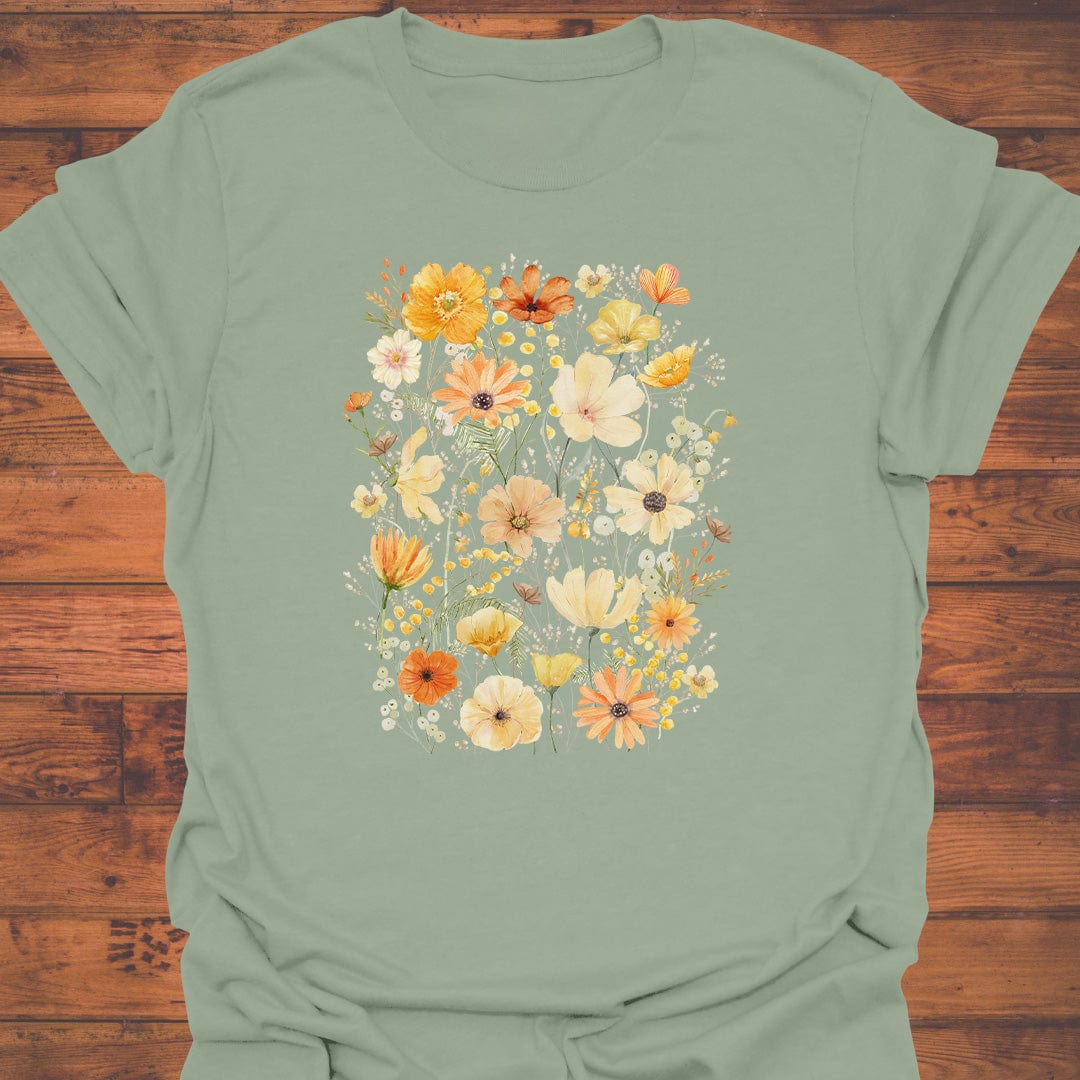 Sunlit Blossom Symphony T-Shirt