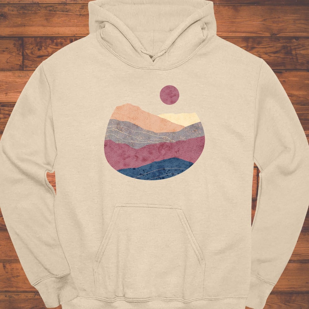 Layered Horizon Hoodie