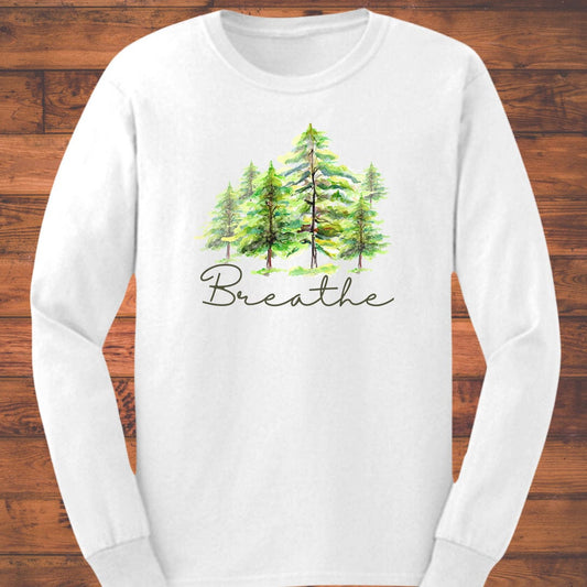 Forest Respiration Long Sleeve T-Shirt