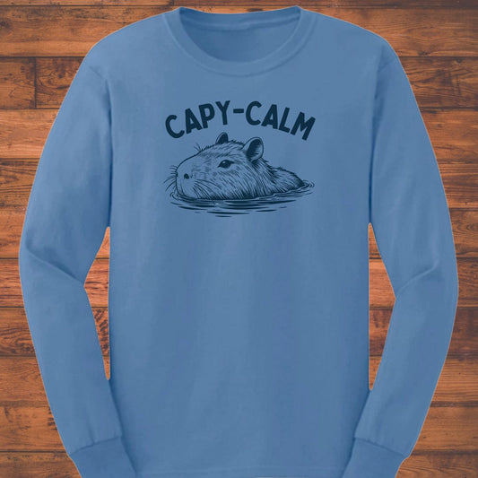 Capy-Calm Long Sleeve T-Shirt