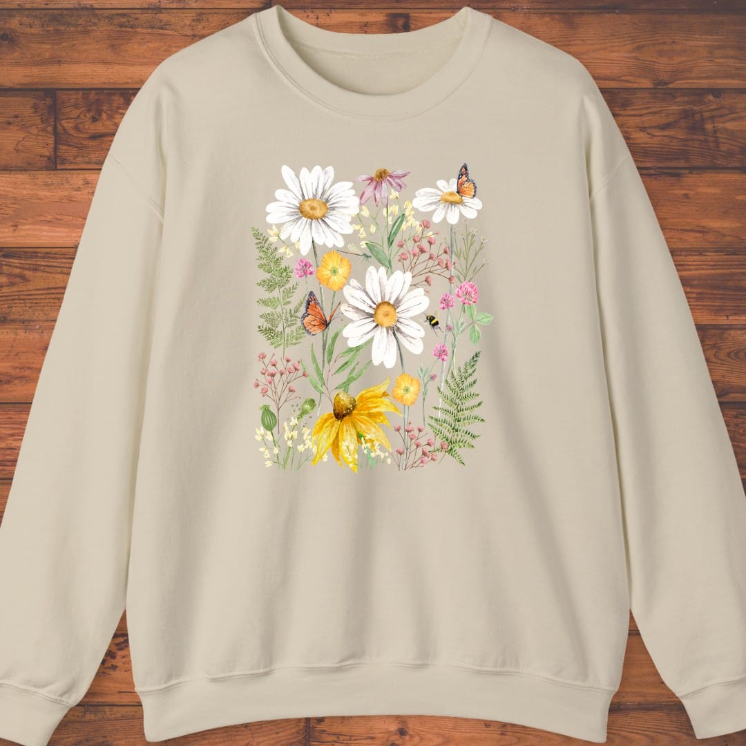 Among Wildflowers Sweatshirt