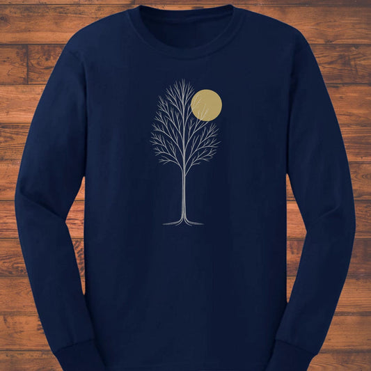 Golden Stillness Long Sleeve T-Shirt