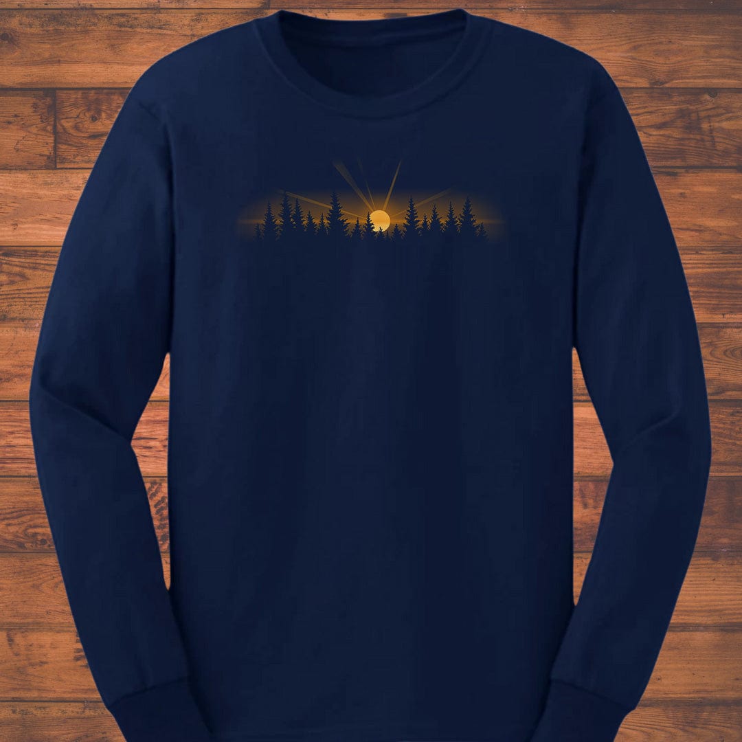 First Light Pines Long Sleeve T-Shirt