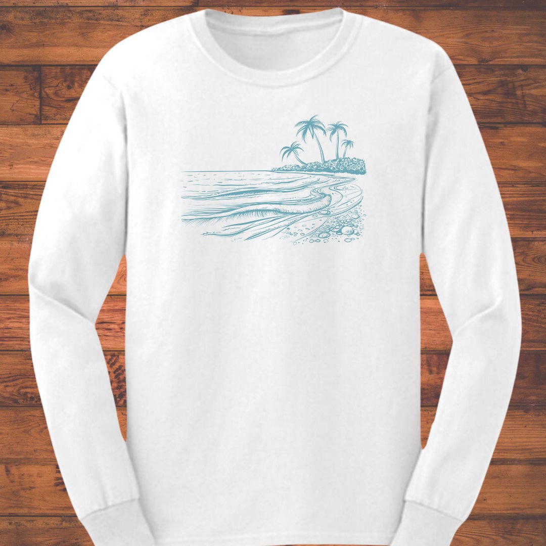 Palm Horizon Long Sleeve T-Shirt