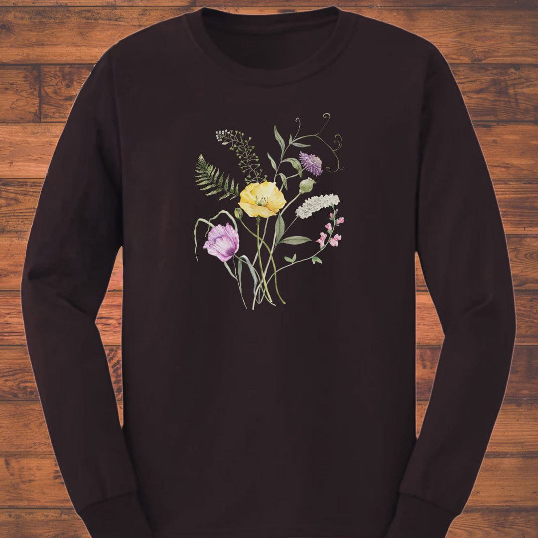 Tangled Bloom Long Sleeve T-Shirt
