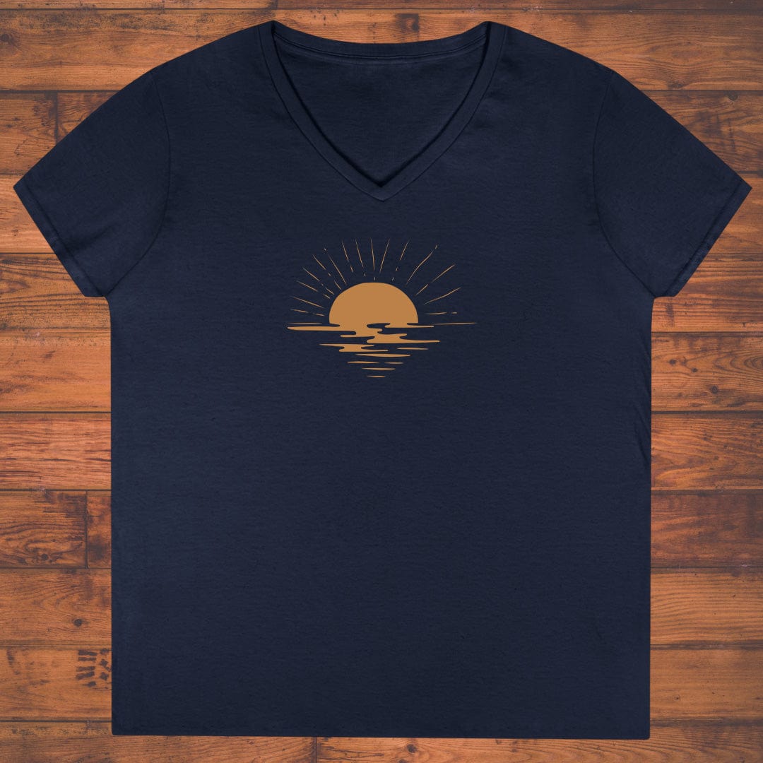 Golden Quiet Ladies' V-Neck