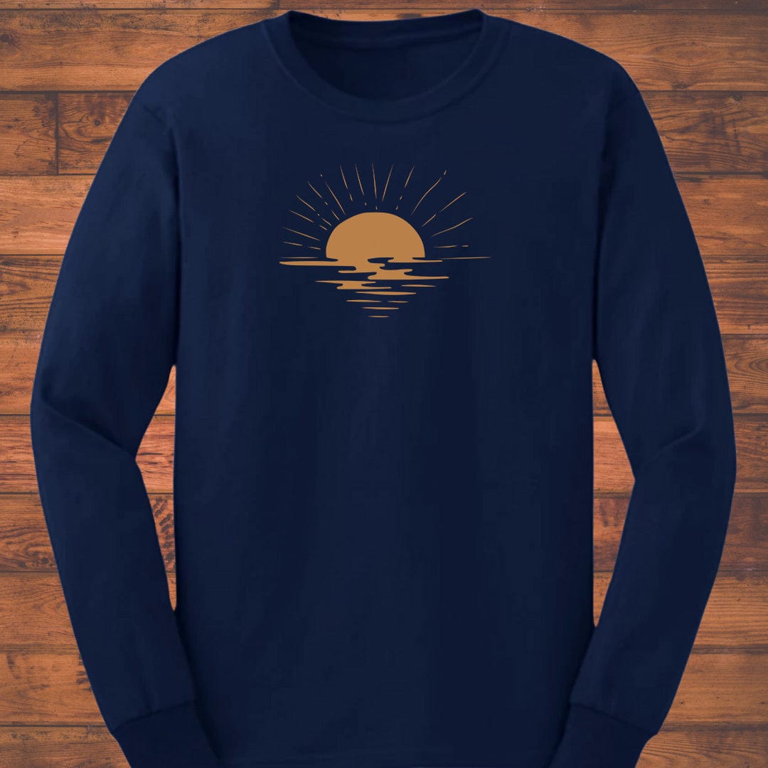 Golden Quiet Long Sleeve T-Shirt